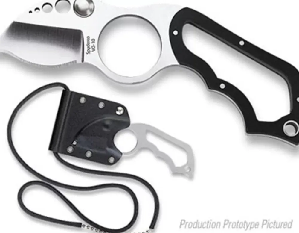 Spyderco S.P.O.T.™ Black Micarta* Archived Products