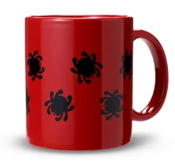 Spyderco Mug Red W/Black Bugs* Accessories