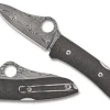 Spyderco Spyopera™ Carbon Fiber Thor™ Damascus* Clipit