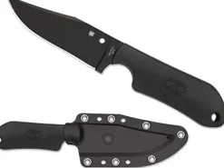 Spyderco Street Beat™ Frn Black/Black Blade* Fixed Blades