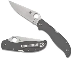 Spyderco Stretch™ 2 Xl Gray G-10 Cpm® Cru-Wear* Clipit