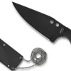 Spyderco Subway Bowie™ Black Blade* Fixed Blades
