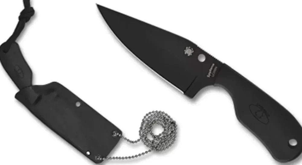 Spyderco Subway Bowie™ Black Blade* Fixed Blades
