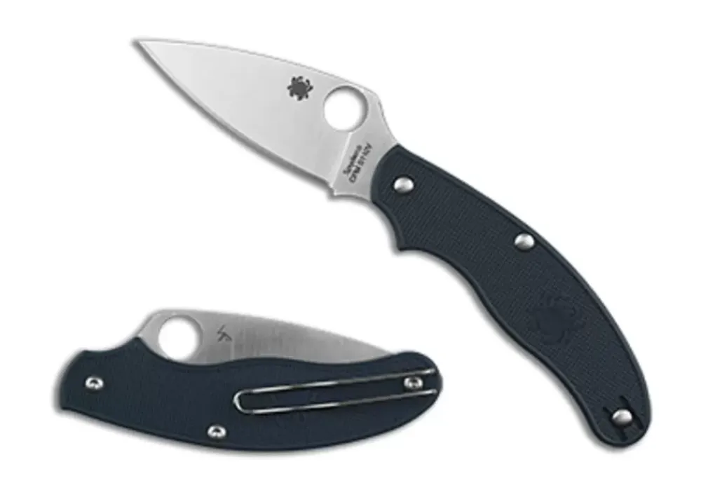 Spyderco Uk Penknife™ Frn Dark Blue Cpm S110V* Non-Locking Folding
