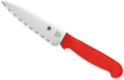 Spyderco Utility Knife 4.5" Polypropylene Red* Culinary